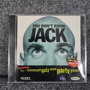 You Don't Know Jack PC Game CD-ROM Sierra Berkeley Trivia Quiz Vintage‎